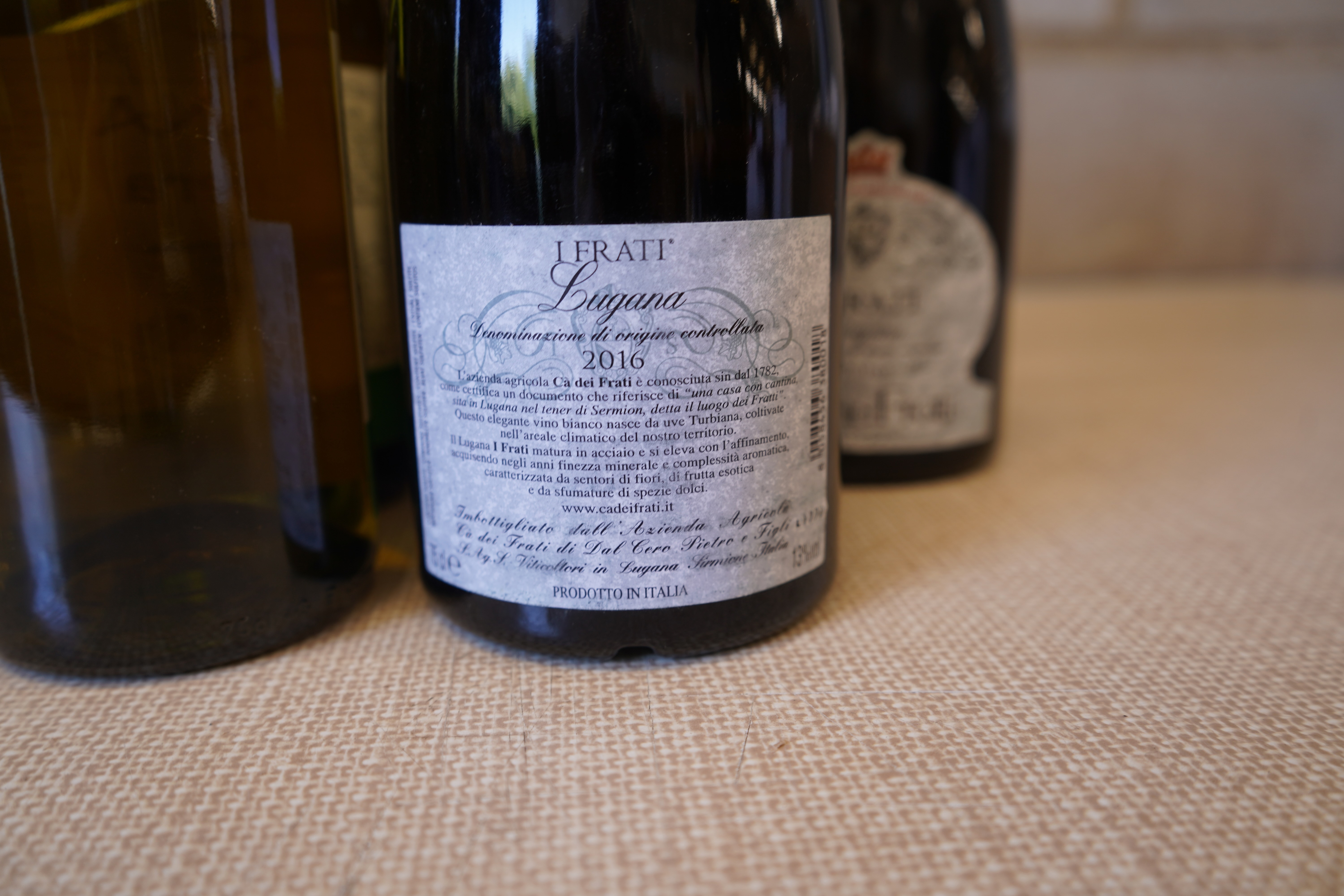 A mixed parcel of Italian Lugana white wine